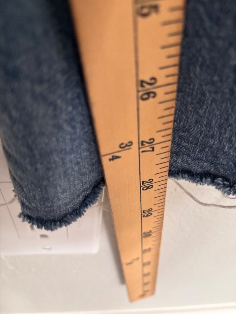Pilcro X Anthropologie Skater Low-Rise Wide-Leg Jeans Snap Hem 32 - Picture 11 of 13
